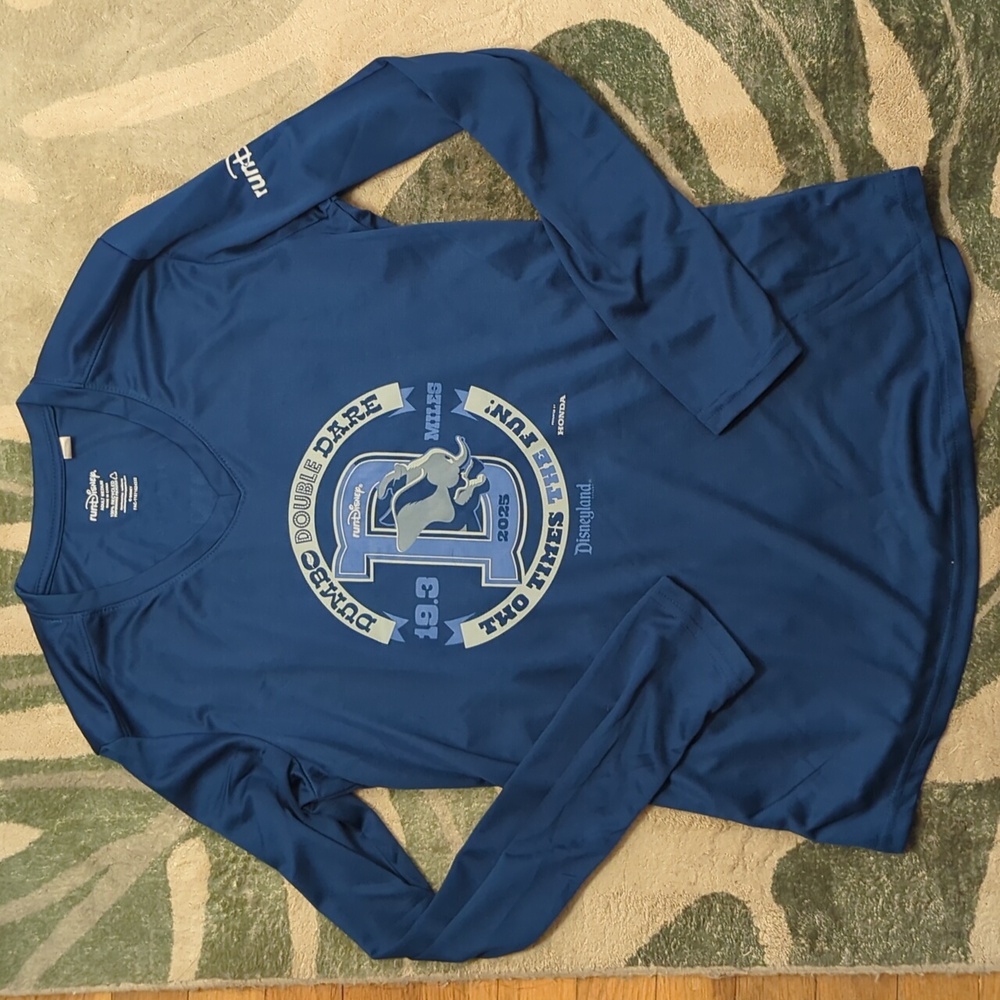 2025 Disneyland half marathon double Dare challenge Dumbo long sleeve